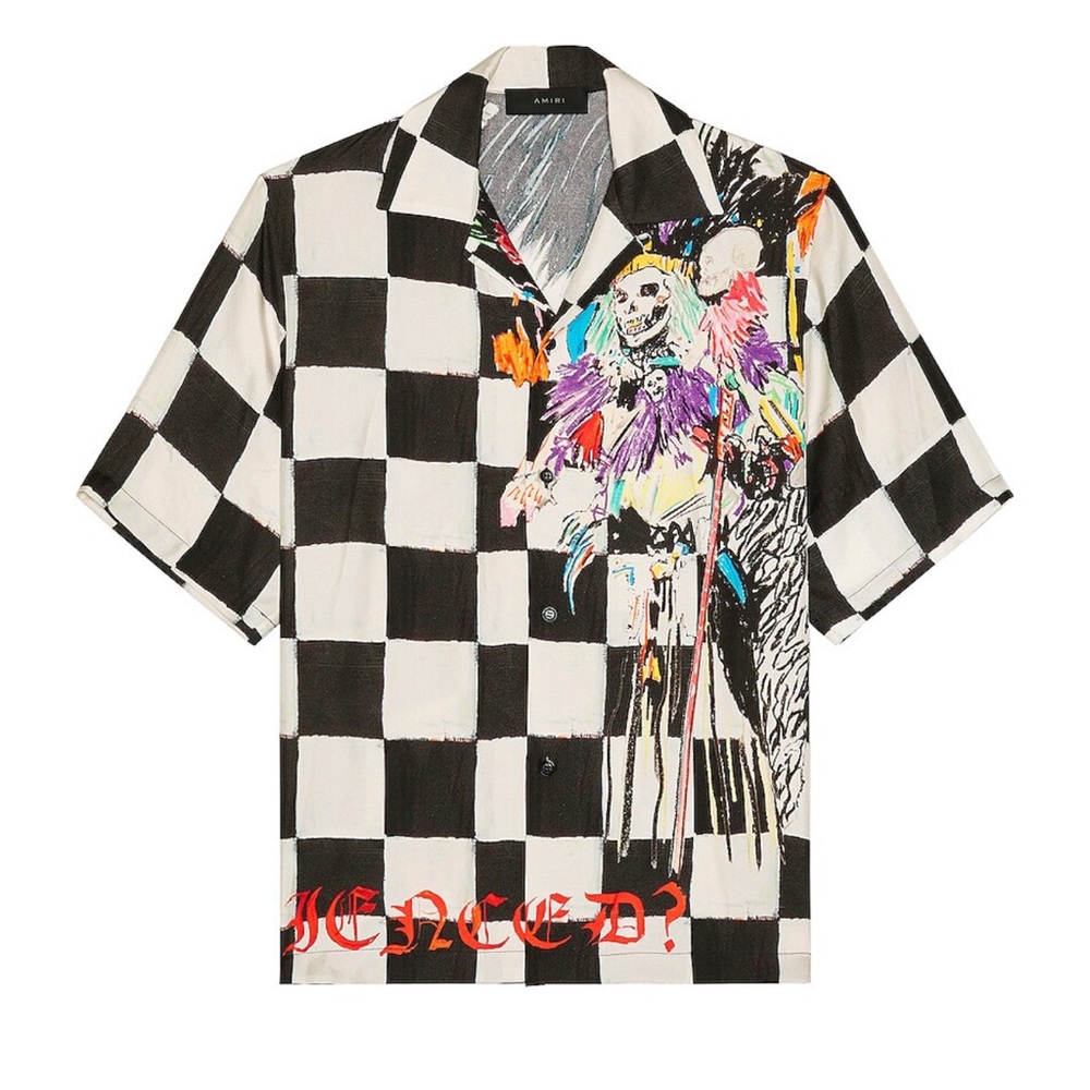 Men's Amiri Skull Silk shirt